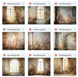 Ultimate Floral Baroque Background Bundle
