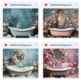 Ultimate Bathtime Background Bundle