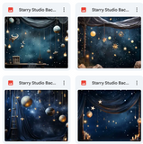 Ultimate Starry Studio Background Bundle