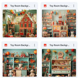 Ultimate Toy Room Background Bundle