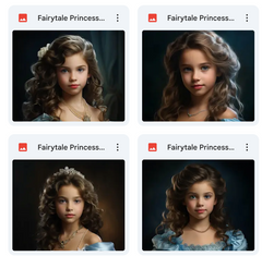 Princess Fine Art Background & Portrait Asset Pack