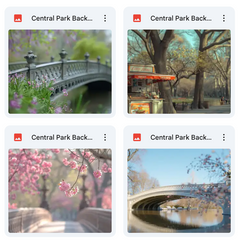 Ultimate Central Park Background Bundle