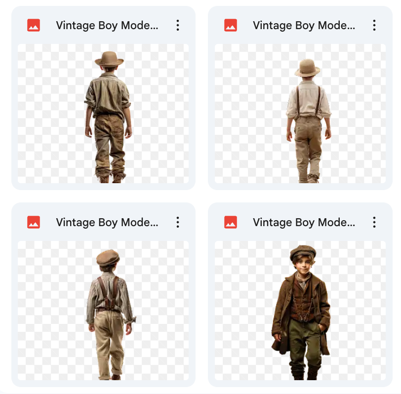 Ultimate Vintage Boy Model Overlays Bundle – Meg Bitton Productions