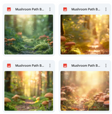 Ultimate Mushroom Path Background Bundle