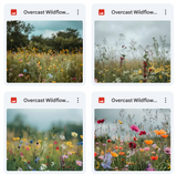 Ultimate Overcast Meadows Background Bundle