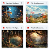 Ultimate Fairyland Background Bundle