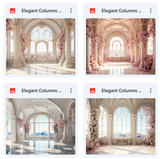 Ultimate Elegant Columns Background Bundle