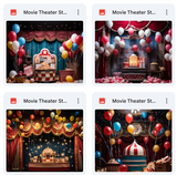 Ultimate Movie Theater Studio Background Bundle