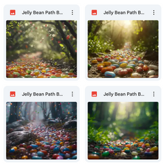 Ultimate Jelly Bean Path Background Bundle