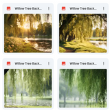 Ultimate Willow Tree Background Bundle