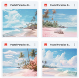 Ultimate Pastel Paradise Background Bundle