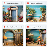 Ultimate Beachy Studio Background Bundle