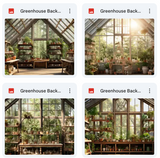 Greenhouse Background & Overlays Asset Pack