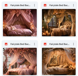 Ultimate Fairytale Bed Background Bundle