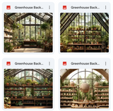 Greenhouse Background & Overlays Asset Pack