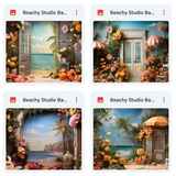 Ultimate Beachy Studio Background Bundle