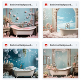 Ultimate Bathtime Background Bundle