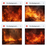 Ultimate Fire Background Bundle