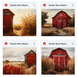 Rustic Barn Background & Overlay Asset Pack