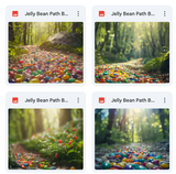 Ultimate Jelly Bean Path Background Bundle