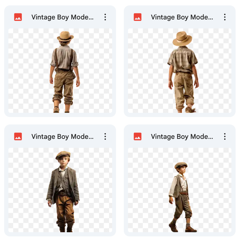 Ultimate Vintage Boy Model Overlays Bundle – Meg Bitton Productions
