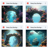 Ultimate Deep Sea Background Bundle