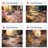 Ultimate Fairy Path Background Bundle