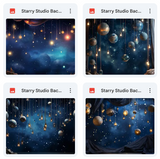 Ultimate Starry Studio Background Bundle