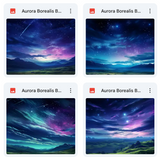 Ultimate Aurora Borealis Background Bundle