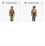 Ultimate Vintage Boy Model Overlays Bundle