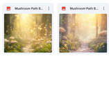 Ultimate Mushroom Path Background Bundle