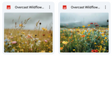 Ultimate Overcast Meadows Background Bundle