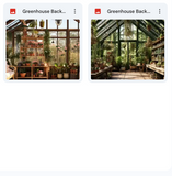 Greenhouse Background & Overlays Asset Pack