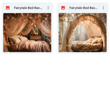 Ultimate Fairytale Bed Background Bundle