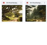 Ultimate Dirt Roads Background Bundle