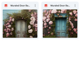 Ultimate Muraled Door Background Bundle