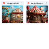 Ultimate Carnival Studio Background Bundle