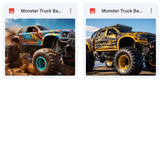 Ultimate Monster Truck Background Bundle