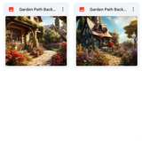 Ultimate Garden Path Background Bundle