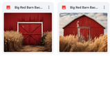 Ultimate Big Red Barn Background Bundle