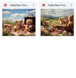 Teddy Bear Picnic Background & Overlay Asset Pack