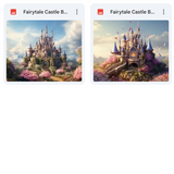 Ultimate Fairytale Castle Background Bundle