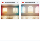 Rainbow Room Background & Overlay Asset Pack