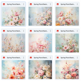 Spring Fine Art Background & Subject Asset Pack