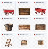 Rustic Barn Background & Overlay Asset Pack