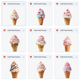 Ice Cream Truck Background & Overlay Asset Pack