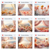 Silk Fairy Background & Overlay Asset Pack