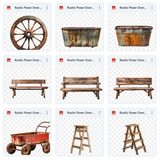 Rustic Barn Background & Overlay Asset Pack