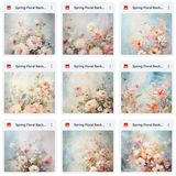 Spring Fine Art Background & Subject Asset Pack