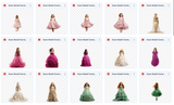 Gorgeous Gown Models Asset Pack - Meg Bitton Productions